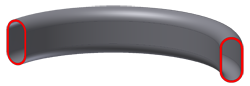 ob3 - Platovale buis - 200 x 100 x 10 - 1 als band