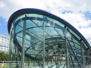 Station Parkweg Schiedam, buis 244x8 mm, 3D gebogen