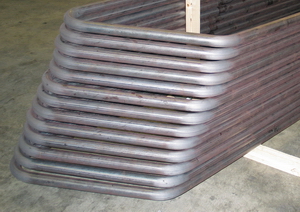 Frames van stalen buis 48,3 mm